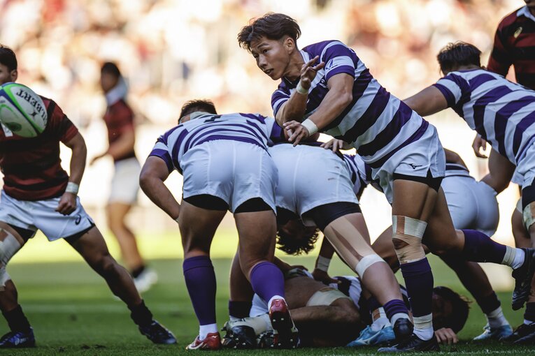 SH柴田竜成（明大3年）©︎Kiichi Matsumoto