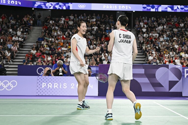 中国ペアとの準決勝　©Asami Enomoto/JMPA