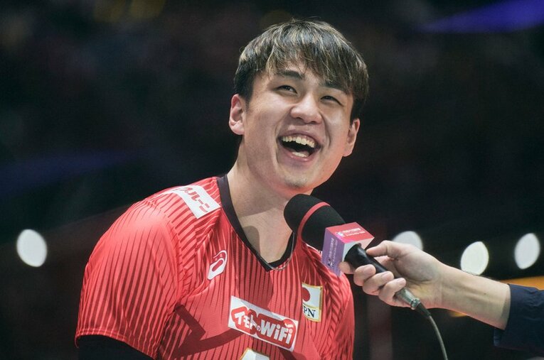 2023年を振り返ったバレーボール日本代表・小野寺太志（27歳）。今季から加入したサントリーサンバーズでも世界クラブ選手権3位に貢献した ／ photograph by Yuki Suenaga