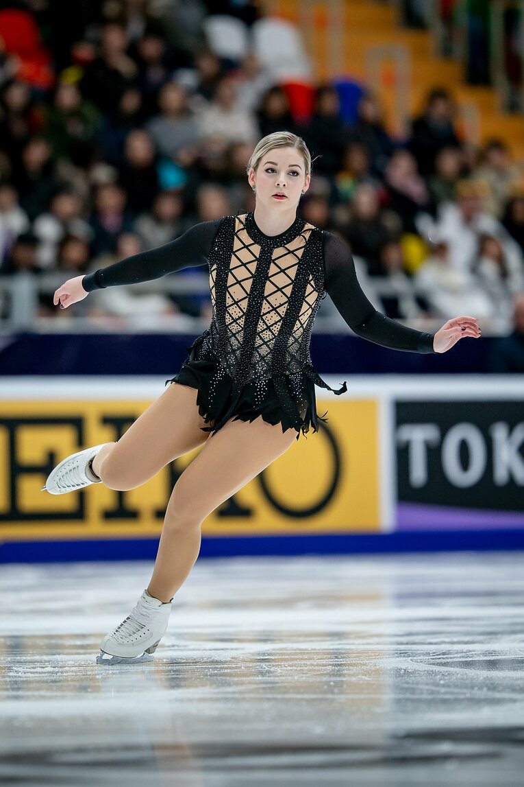 2018年ロステルコム杯で久しぶりの競技復帰となったゴールド。しかしSP最下位となった後に棄権となった