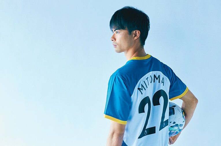 今季プレミアリーグで7ゴールをあげ、日本人最多得点を更新した三笘薫（ブライトン）が自身のトレーニングへのこだわりについて率直に語った ／ photograph by Tenten