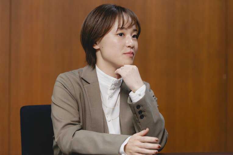 リオ五輪女子レスリング金メダリストの登坂絵莉さん　©Wataru Sato