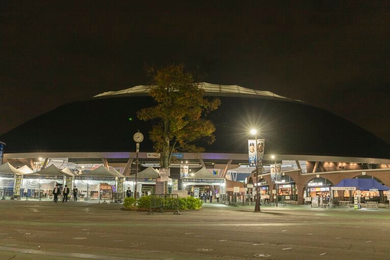 試合終了直前のメットライフドーム