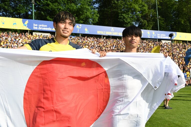 21-22シーズン、三笘薫とサンジロワーズで共闘した町田。このオフ、運命の出会いがあった　©Getty Images