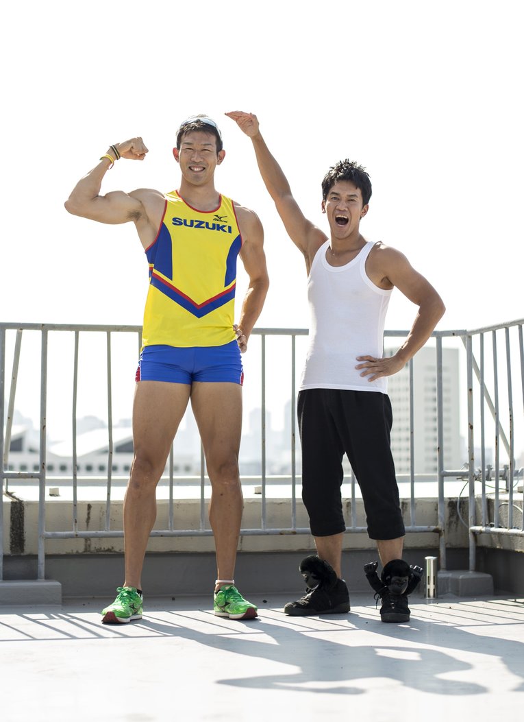 Number Doにて武井壮さんと対談（2014年）©Takuya Sugiyama