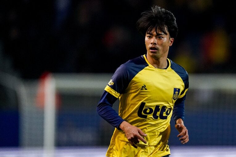 33節終了時点で首位を走るチームで欠かせない存在となっている三笘　©︎Getty Images