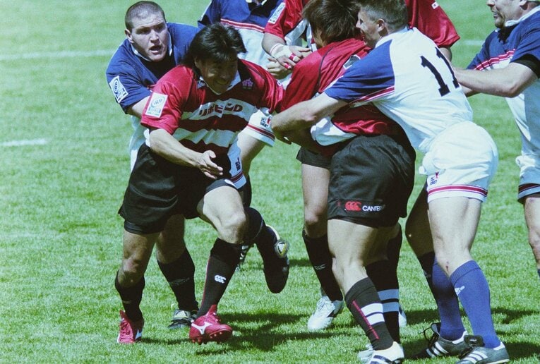 2002年、日本vsアメリカ　©︎Nobuhiko Otomo