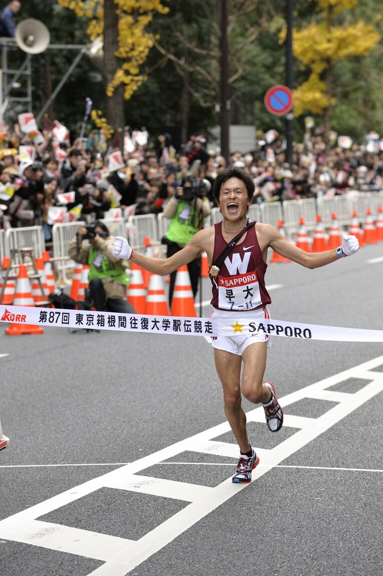 中島賢士（早大）　第87回箱根駅伝 ／ photograph by Asami Enomoto