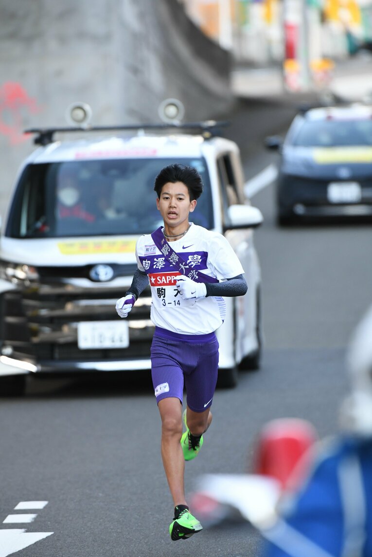 大八木監督からの檄を受ける伊藤　©JMPA