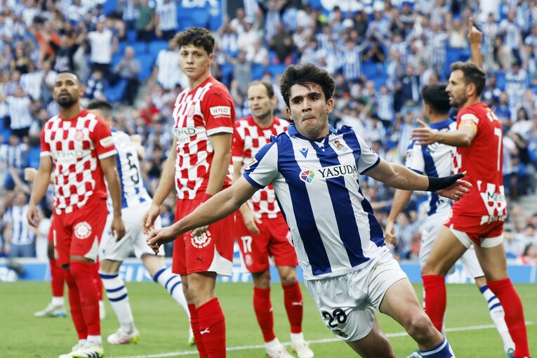 マリンの先制ゴール　©Daisuke Nakashima