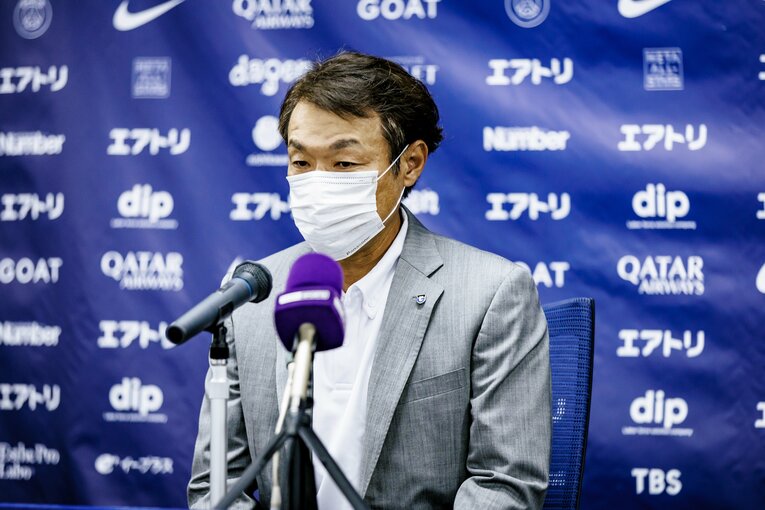 ガンバ大阪の片野坂知宏監督　©Kiichi Matsumoto