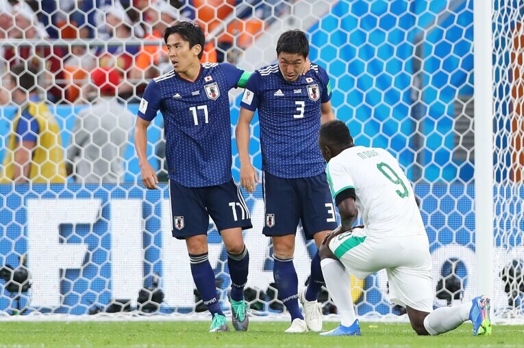 ロシアW杯でともに戦った主将の長谷部にも影響を受けたという昌子　©︎AFLO