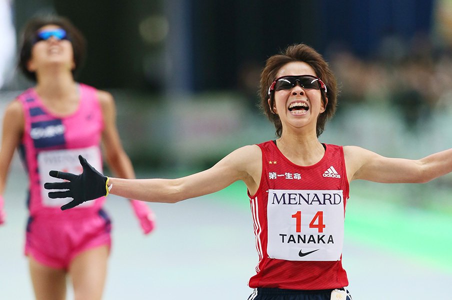 五輪代表選考のゴタゴタを忘れるな!田中智美、リオまでの「地獄の道程」。<Number Web> photograph by Yohei Osada/AFLO SPORT