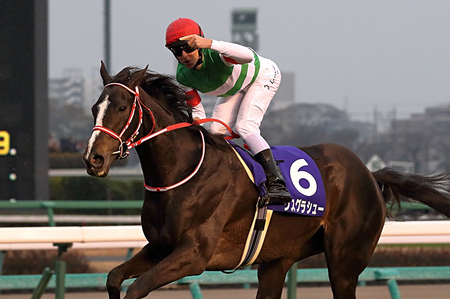 有馬記念を完勝したリスグラシュー。アーモンドアイとの差は10馬身以上。<Number Web> photograph by Yuji Takahashi