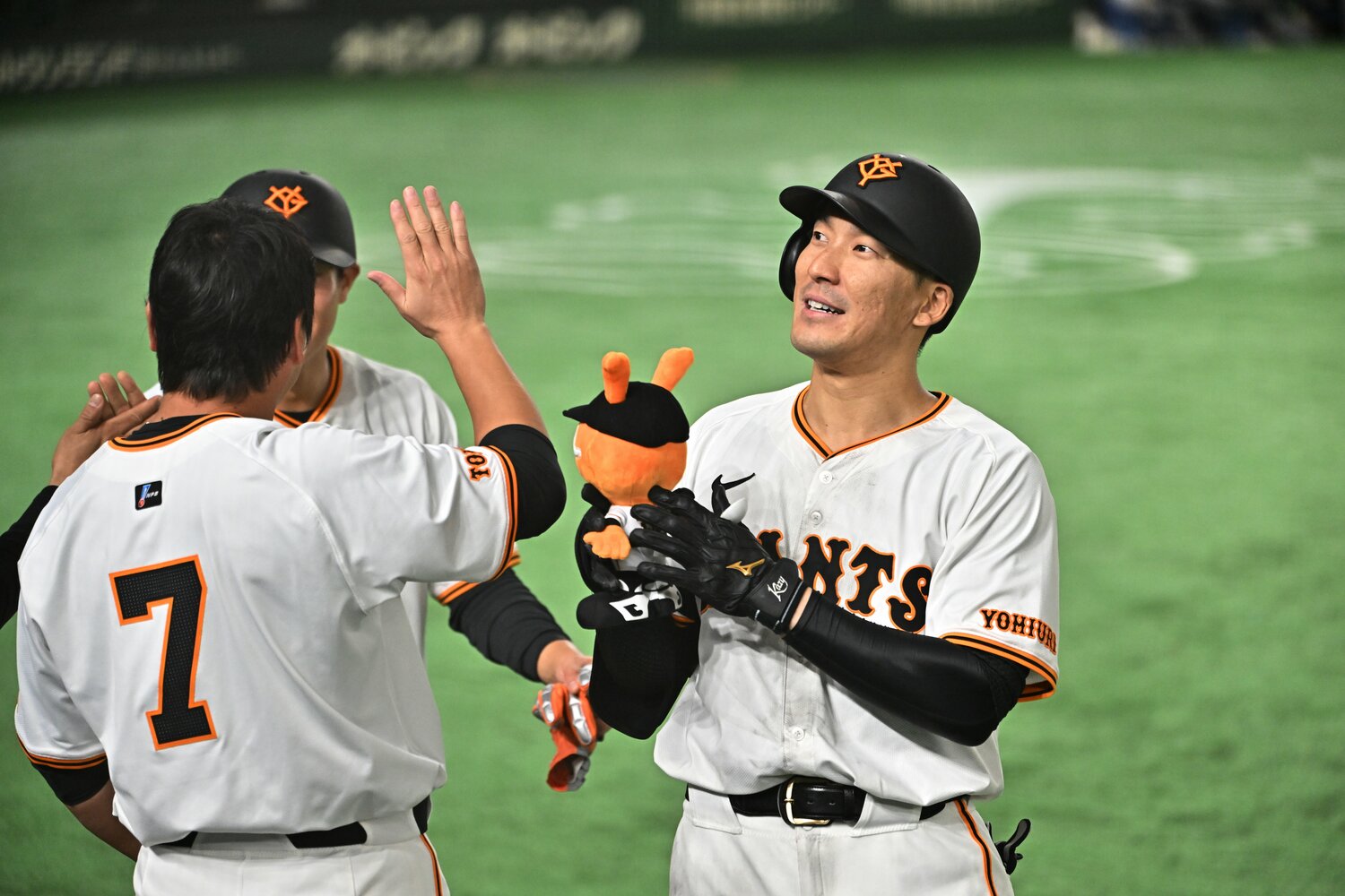 2020年に巨人に移籍した梶谷　©︎Hideki Sugiyama