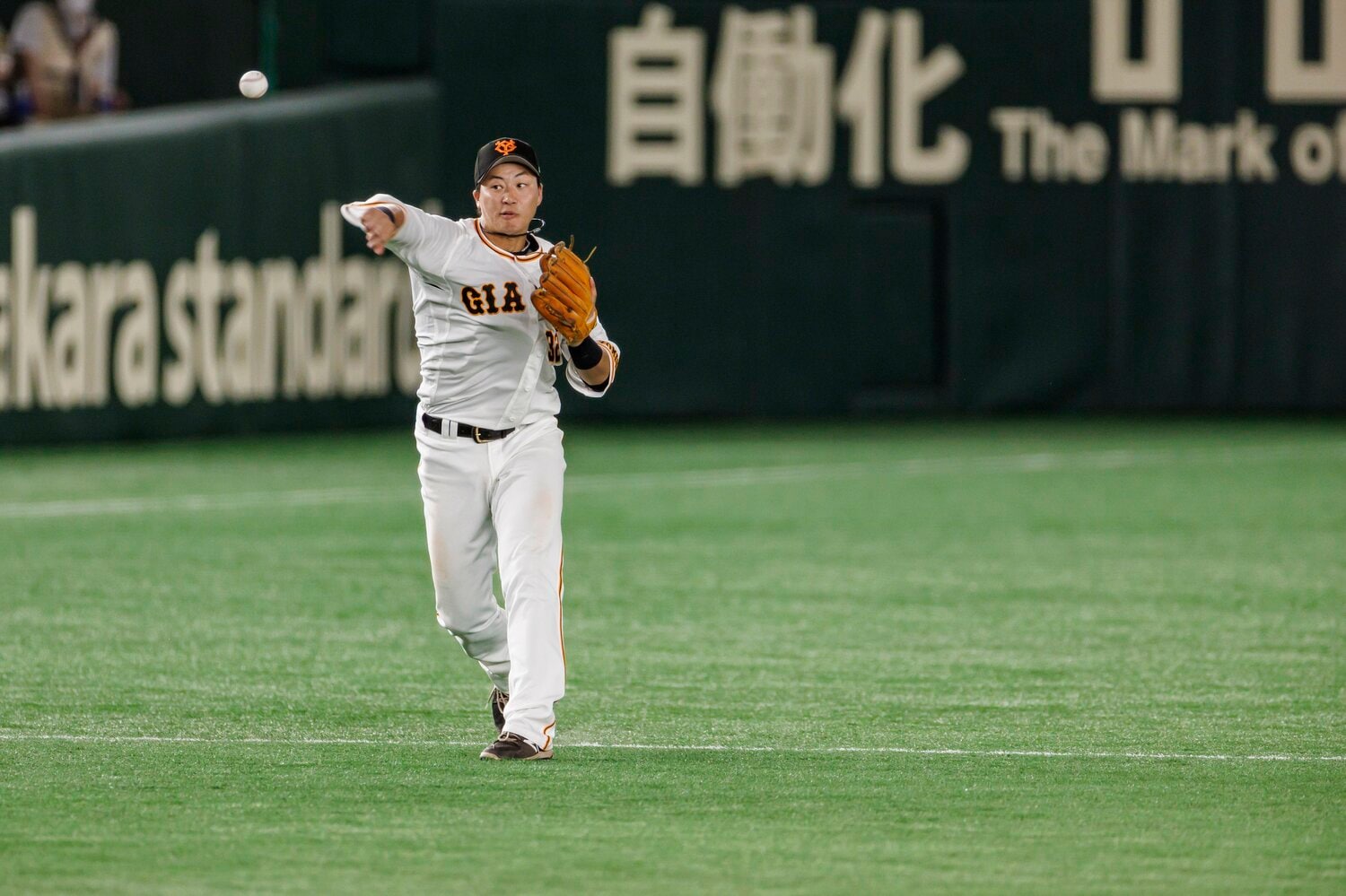 廣岡の守備 ©Kiichi Matsumoto