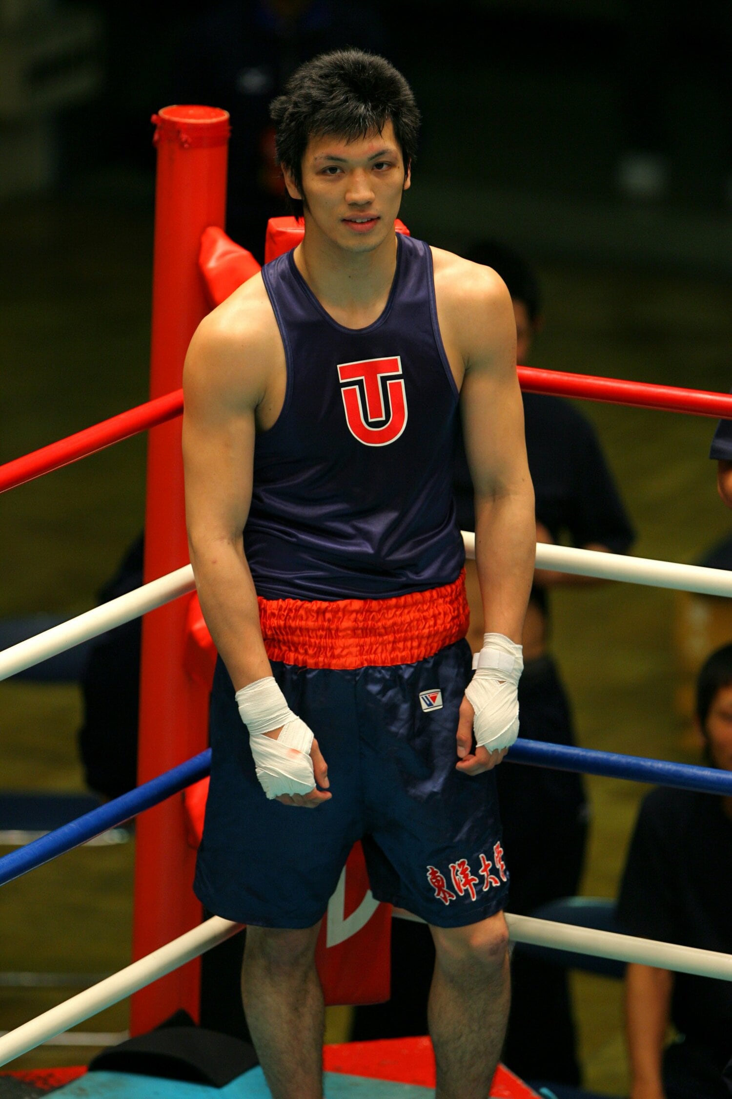 東洋大学時代の村田諒太(2007年撮影) ©AFLO