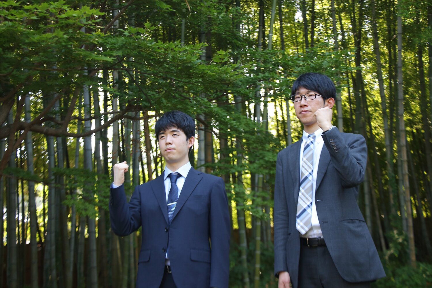 棋聖戦第4局、佐々木大地七段と　©日本将棋連盟