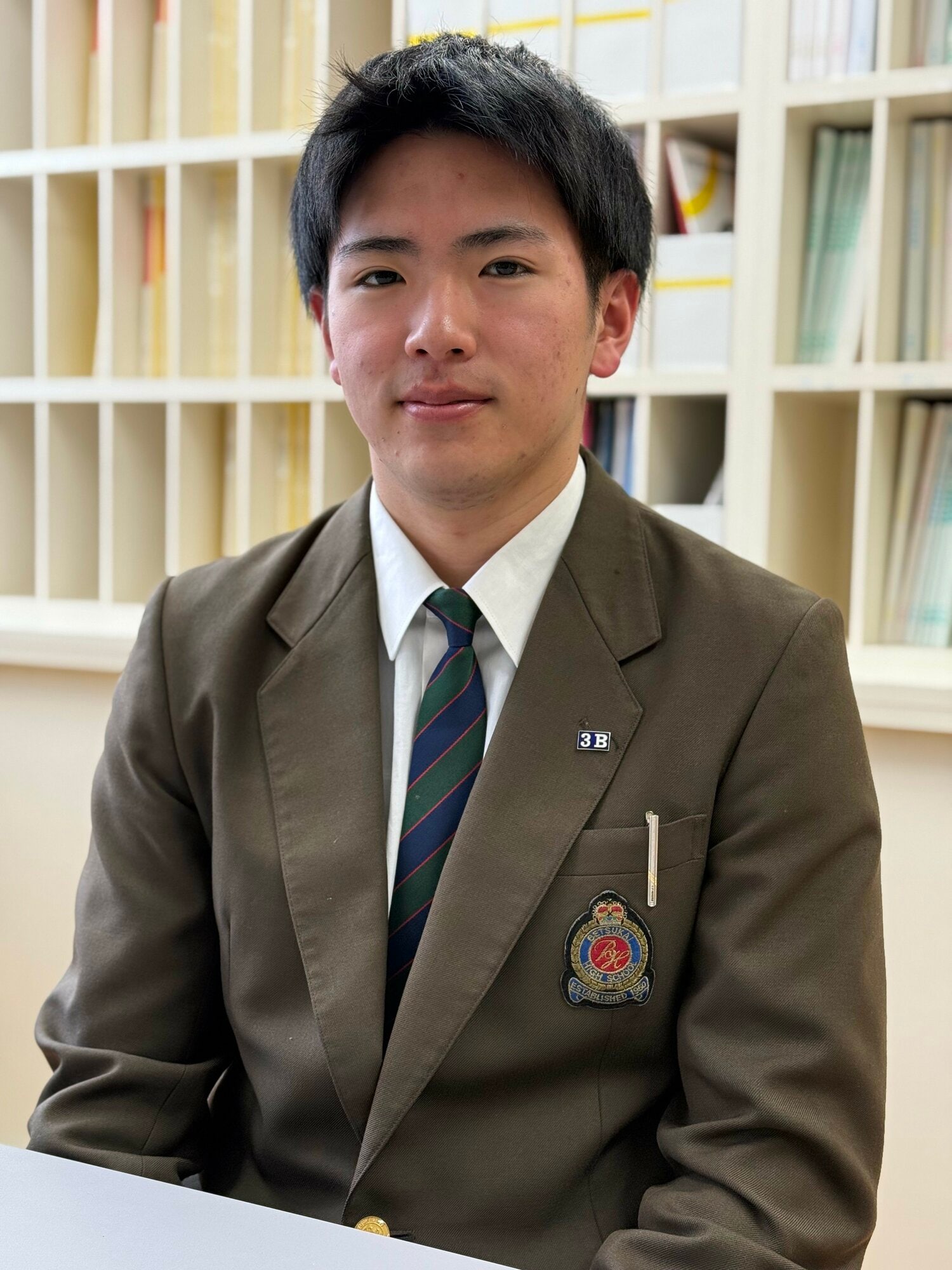 エースだった堺暖貴。大学では野球部に入らないという ©Yuji Yanagawa