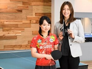 <特別対談> 寺川綾×伊藤美誠 「ステップワークが注目ポイントです」