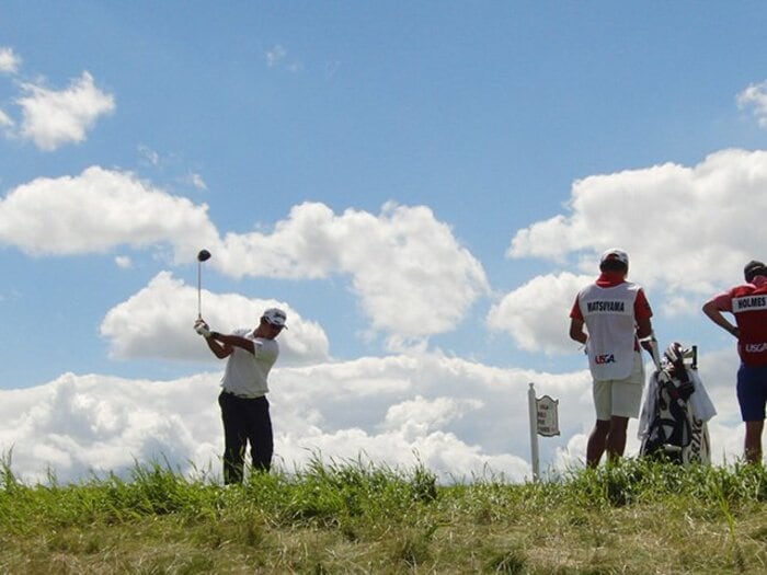 松山英樹の「あと少し」は何なのか。USGAの警告、4日間、6打差――。＜Number Web＞ photograph by Sonoko Funakoshi