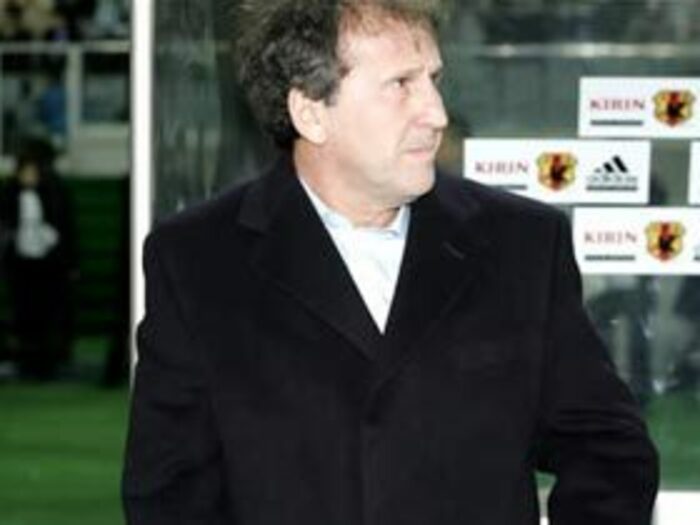 ジーコの国際経験が北朝鮮戦のカギになる。＜Number Web＞ photograph by Tamon Matsuzono