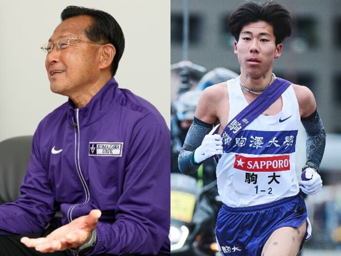 駒澤大・大八木監督が語る、田澤廉ら“天才ランナーの育て方”…追い込みすぎない練習にこだわる理由「ピークが来るのは社会人になってから」<Number Web> photograph by Shigeki Yamamoto/Yuki Suenaga