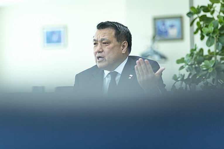 田嶋会長はAFCに対して確認を取った（撮影は別日）©Takuya Sugiyama