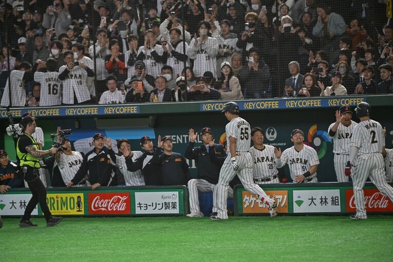 チェコ戦8回、満塁ホームラン【完全版】　©Nanae Suzuki