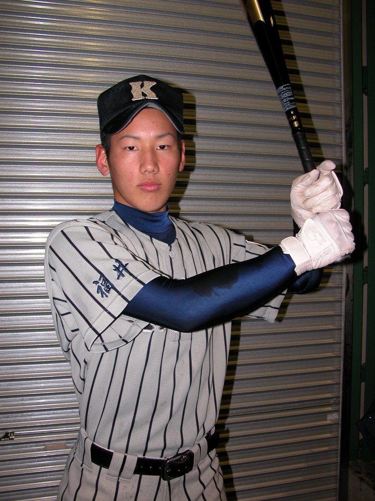 敦賀気比高校時代の吉田正尚　©︎Noriko Yonemushi