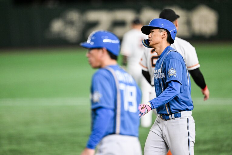 6月3日の巨人戦、加藤豪将　©︎Nanae Suzuki