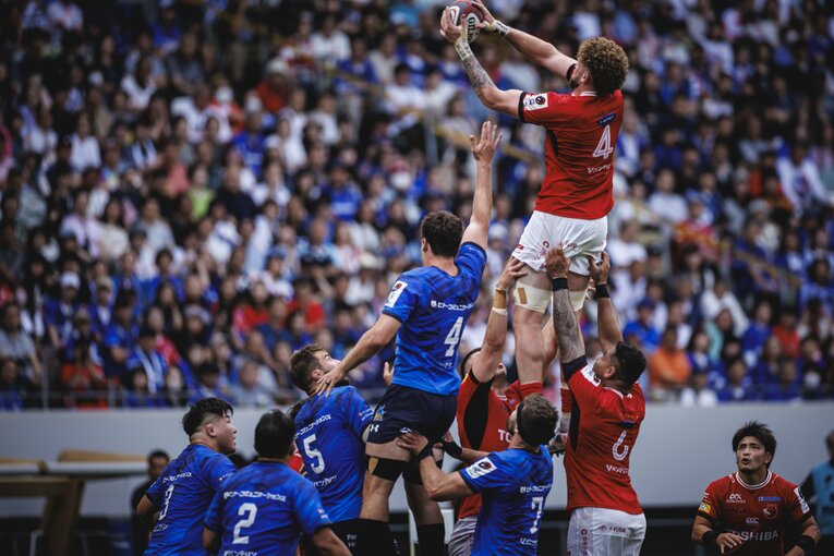 ワーナー・ディアンズ（東芝ブレイブルーパス東京）©︎Kiichi Matsumoto