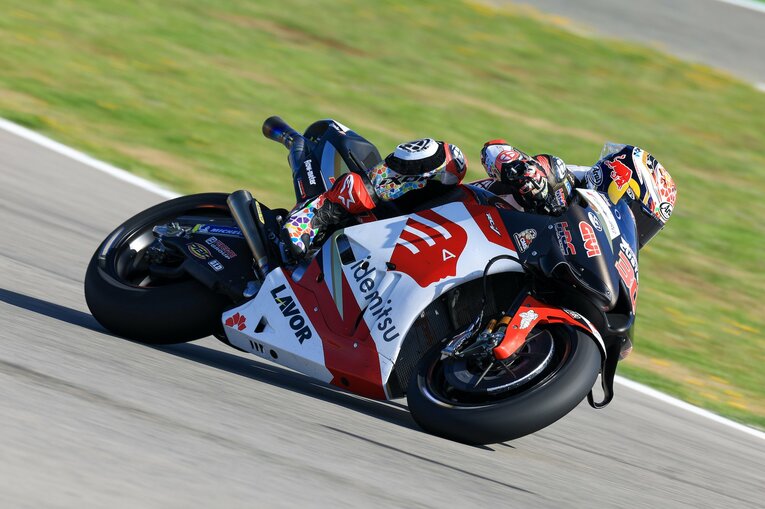 スペインGPの中上貴晶　photograph by Satoshi Endo