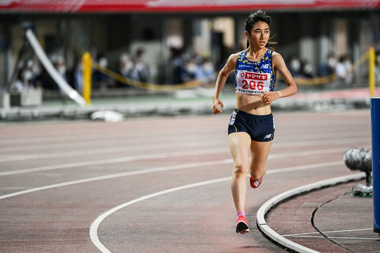 すでに5000mで東京五輪出場が内定している田中希実　©Asami Enomoto