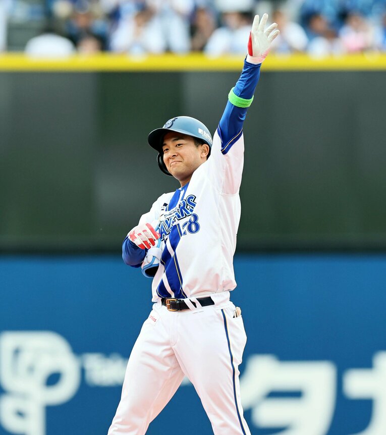 打撃開眼ぶりを見せている　©Sankei Shimbun