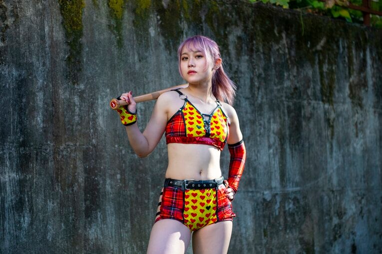 慶應プロレス研究会“唯一の女子学生レスラー”無村架純が“男子相手”に闘う理由「木村花さんみたいに」《特別フォトインタビュー》(43)