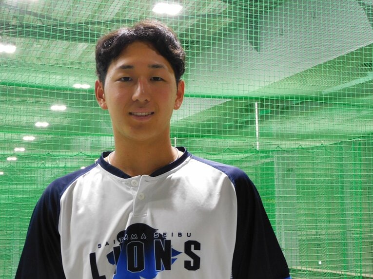 今井が抜ける先発投手陣で飛躍が期待される篠原　©NumberWeb