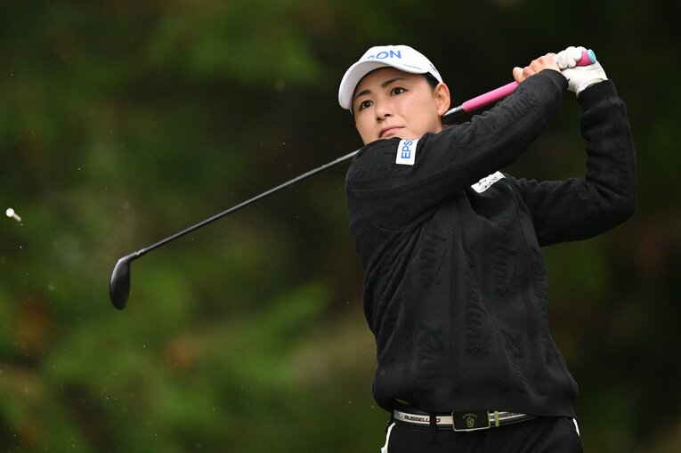 来シーズンの前半戦の出場権を獲得した横峯さくら　©︎Kenta Harada/JLPGA via Getty Images