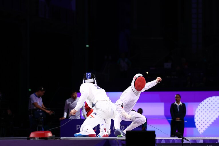 男子エペ団体決勝、日本vs.ハンガリー　©Ryosuke Menju/JMPA