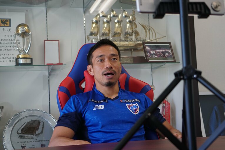 カタールW杯最終予選、オーストラリア戦後の隔離期間中に取材に応じた　ⒸF.C.TOKYO