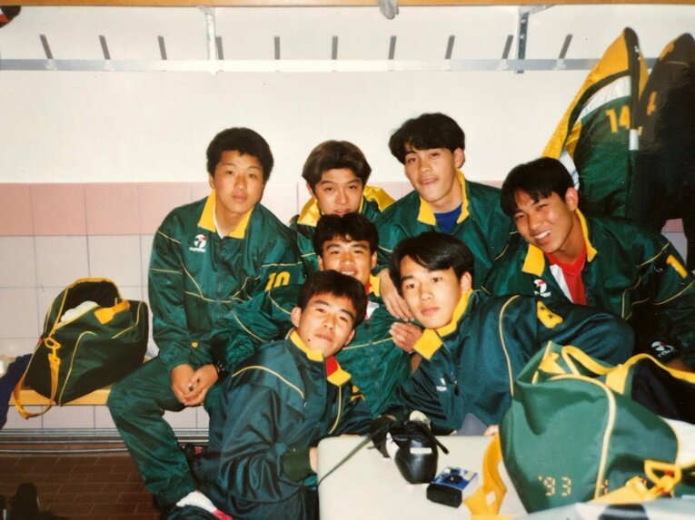 武南高校時代の江原さん　※本人提供