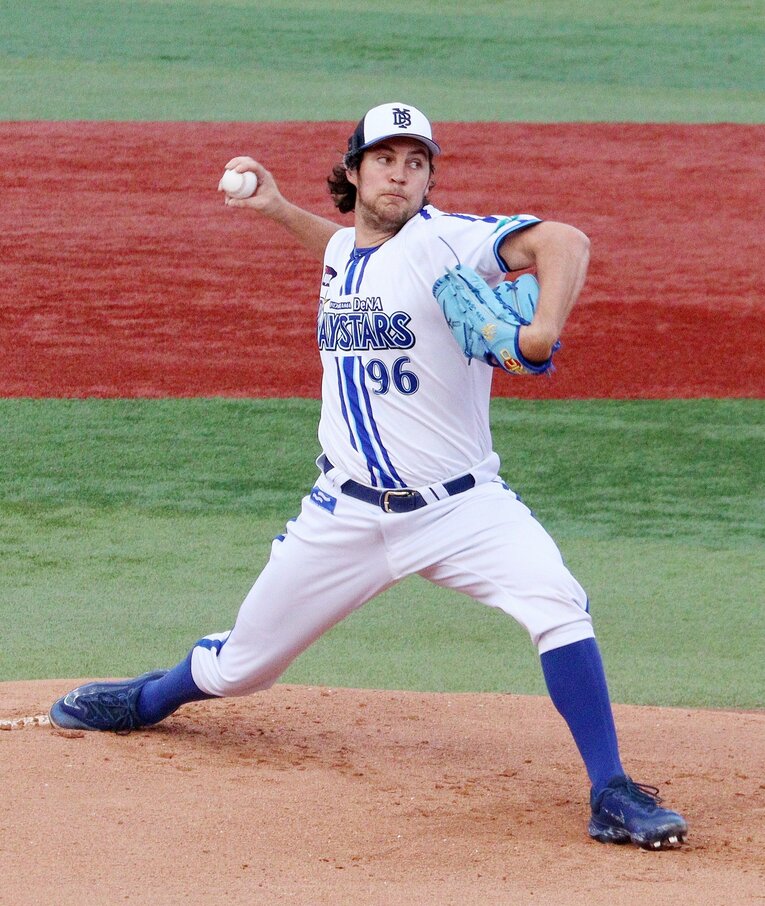 10月のバウアー　©JIJI PRESS