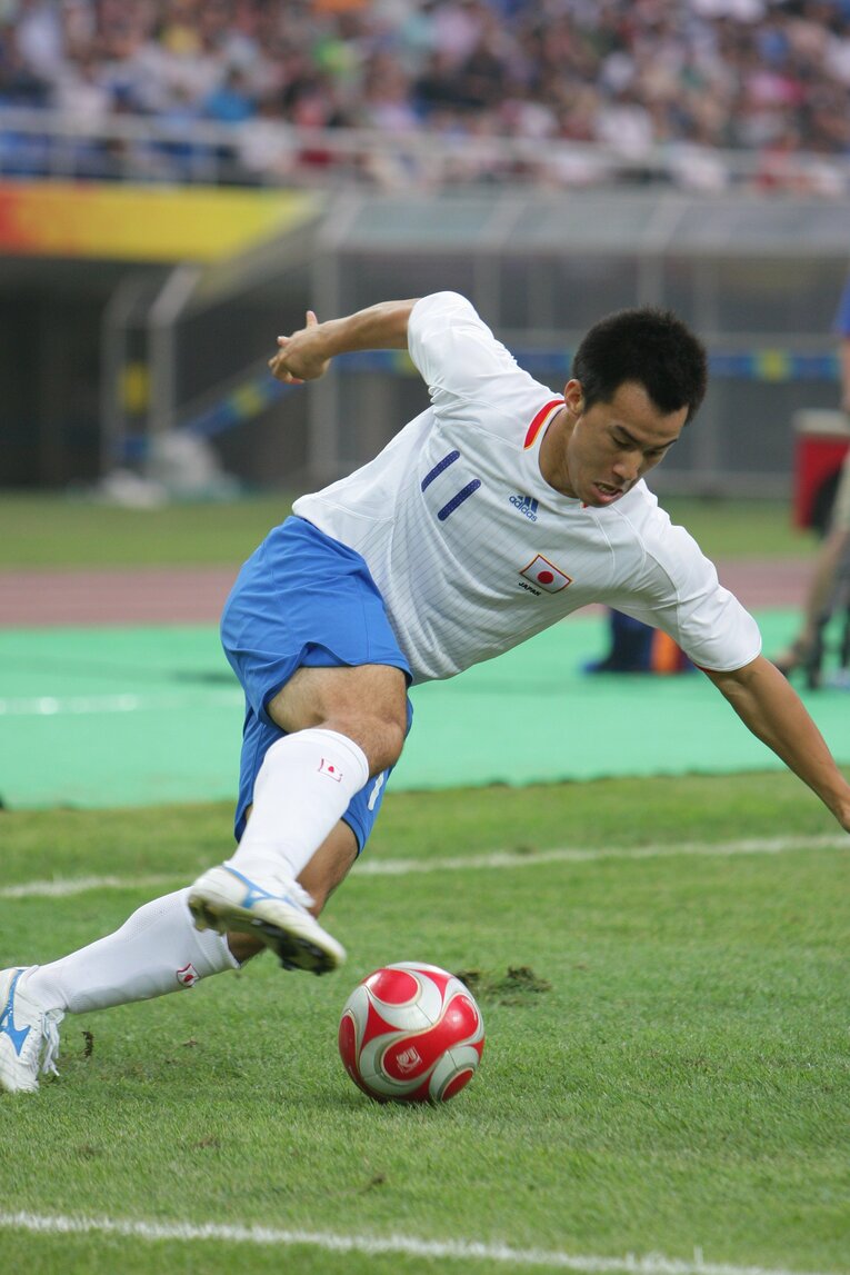 【歴代五輪代表メンバー】北京五輪の岡崎慎司　©JMPA