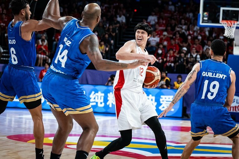 ベネズエラ戦　©︎FIBA