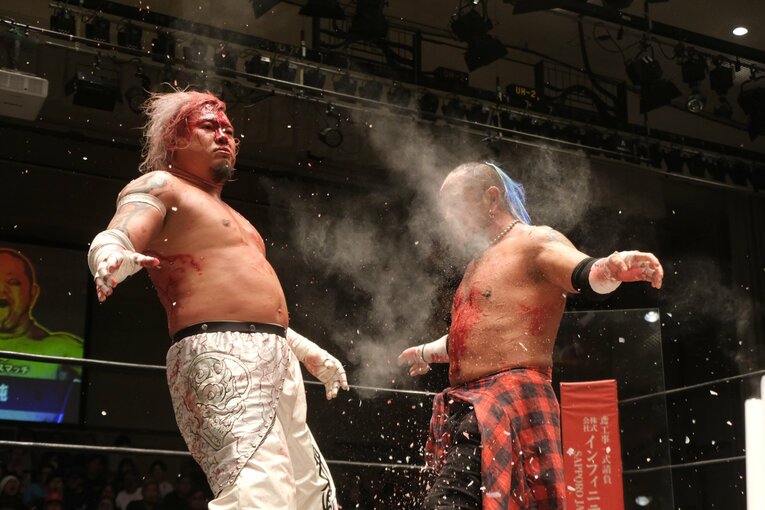 デスマッチのカリスマ・葛西純　©Norihiro Hashimoto