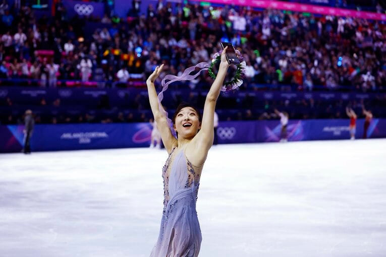 【フィギュア仲良しレア写真】21日のエキシビションの様子（写真は右に続きます）　©Sunao Noto/JMPA