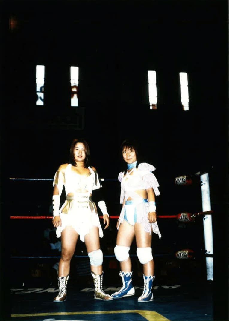 現役時代の府川唯未　©本人提供