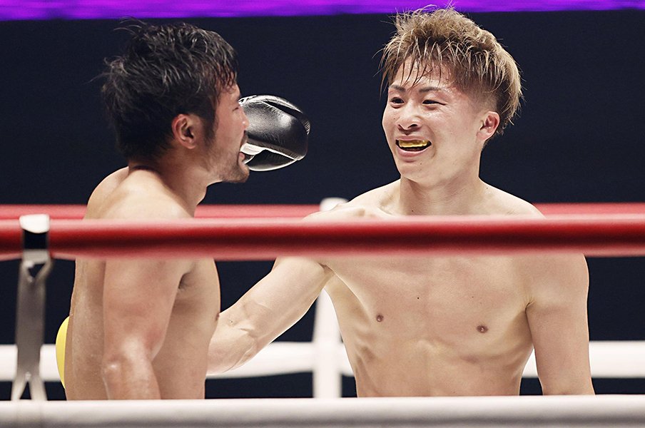 コロナ禍に実現した異例の対決、「真剣スパー」に期待と不安の声。~ボクシング界の分裂にも~<Number Web> photograph by KYODO