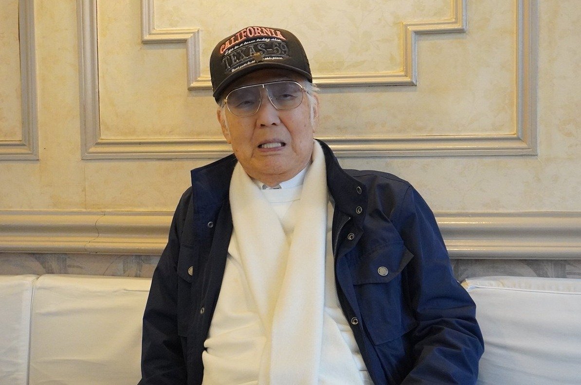 インタビューに応じた八名信夫さん。現在89歳 ©NumberWeb