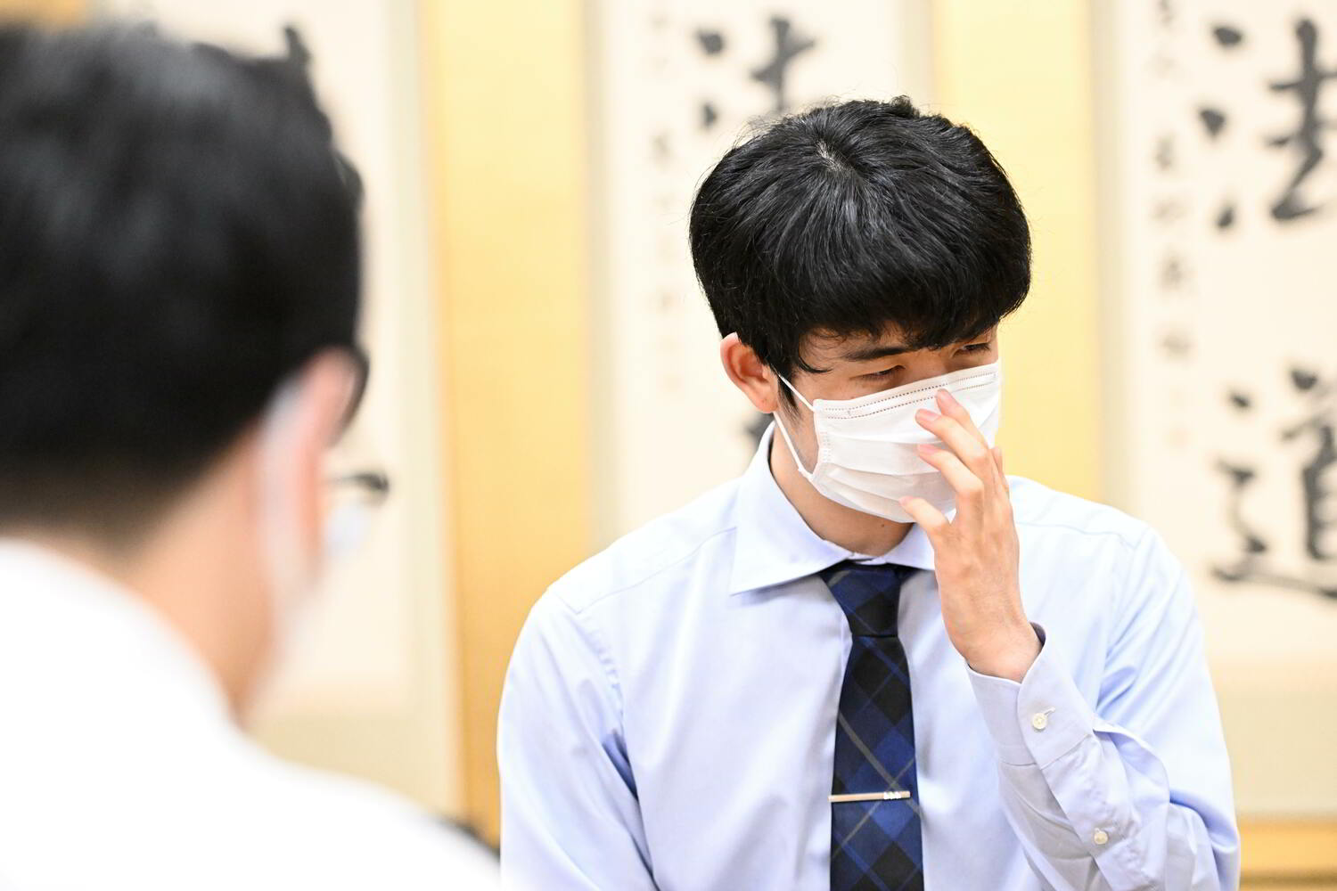 豊島との王座戦挑戦者決定戦　©Keiji Ishikawa